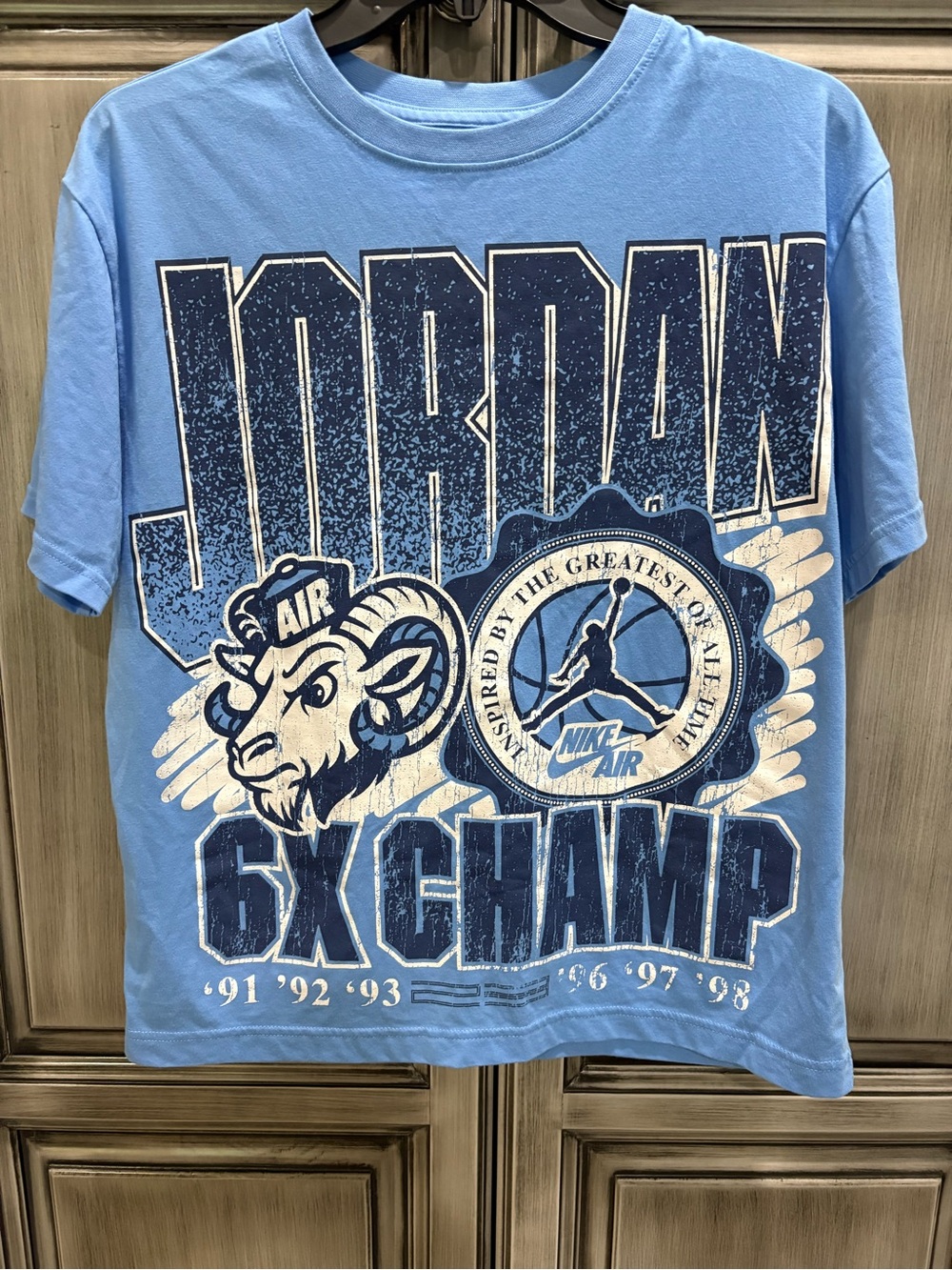 Air Jordan Graphic Kids Tee - Light Blue